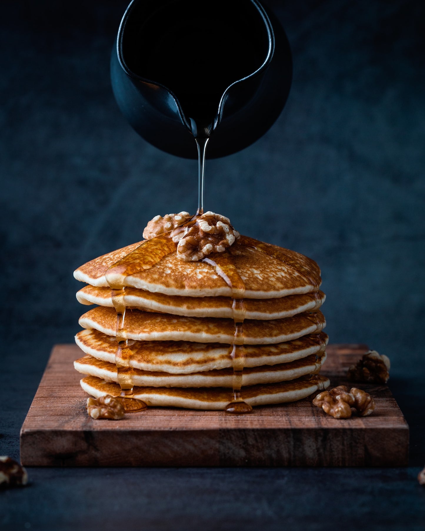 Apple Pecan Pancakes